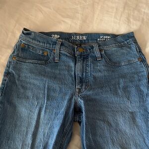 J. Crew women’s 9” Demi crop Bootcut Jeans